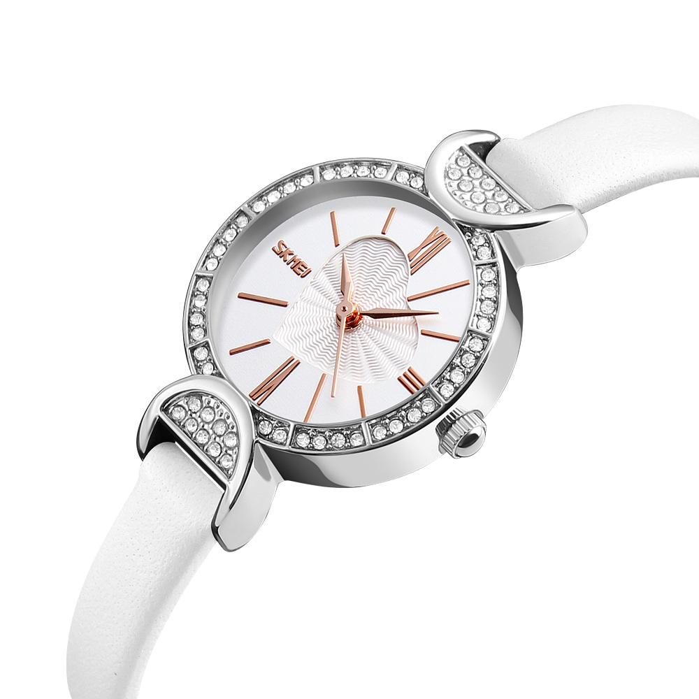 SKMEI Q025 Stainless steel Case Women Quartz Watch