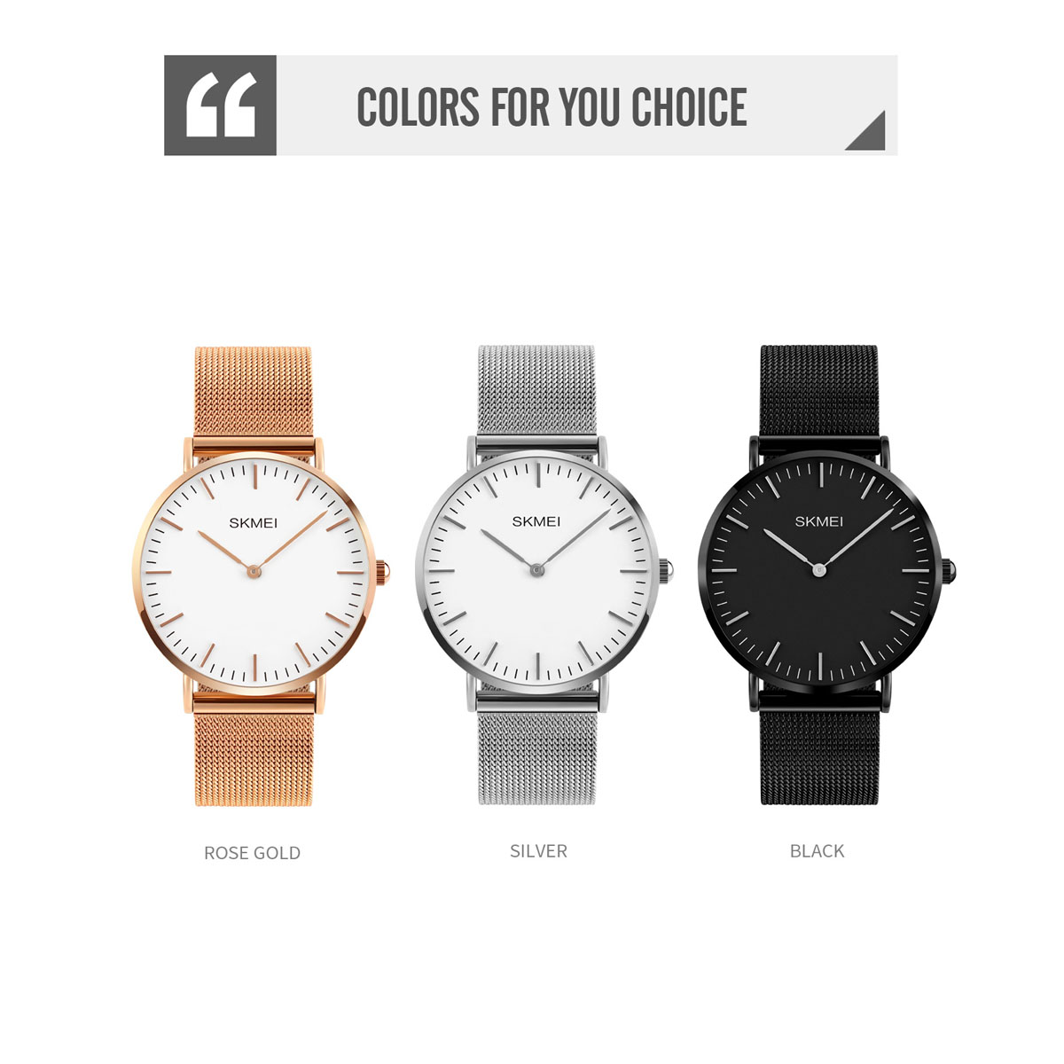 SKMEI Q028 MEN QUARTZ WATCH ALL STAINLESS STEEL CASE