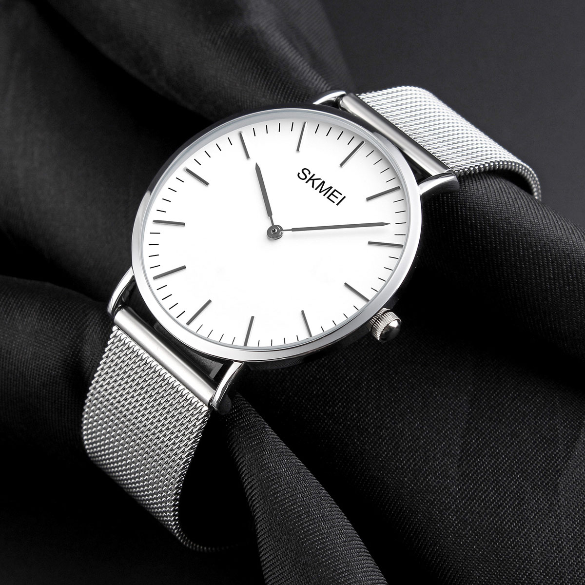 SKMEI Q028 MEN QUARTZ WATCH ALL STAINLESS STEEL CASE