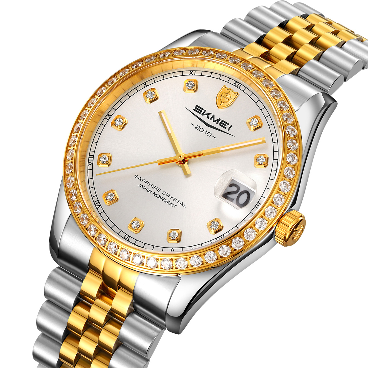 SKMEI Q2538 Man Sapphire glass Stainless Steel Case Quartz Watch