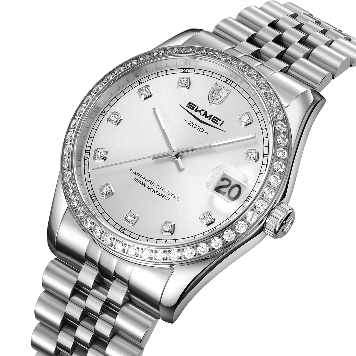 SKMEI Q2538 Man Sapphire glass Stainless Steel Case Quartz Watch