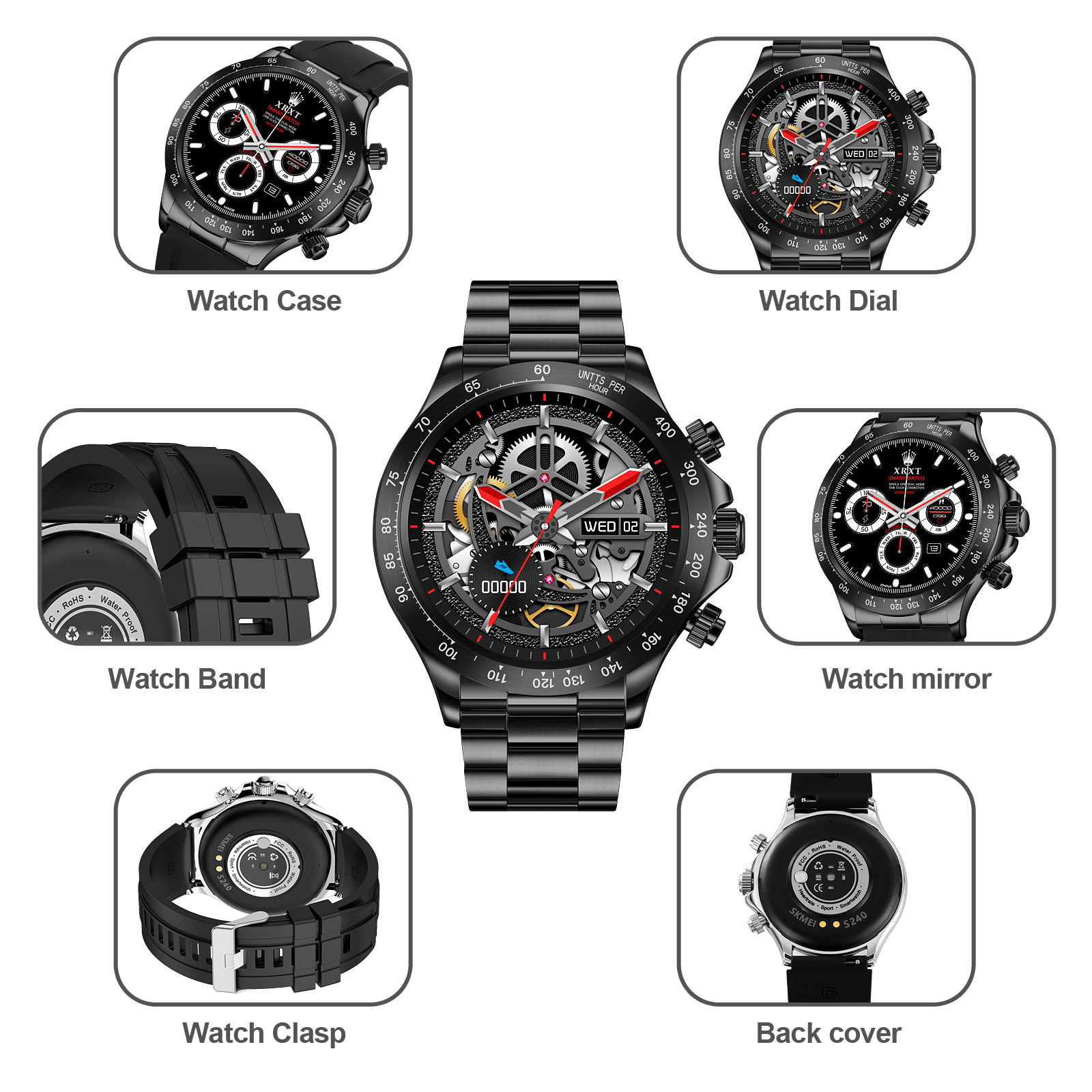 S240 SKMEI MEN SMART WATCH