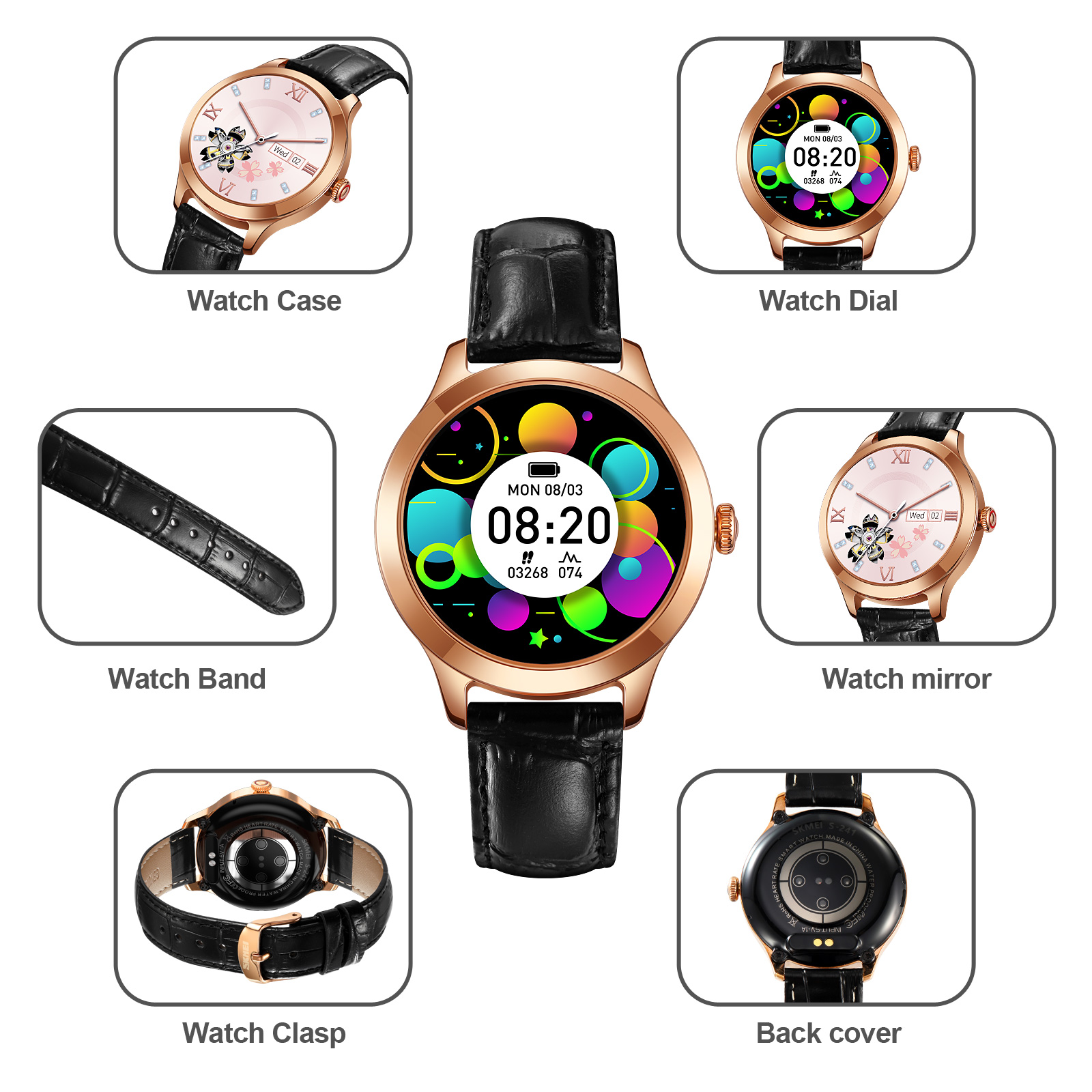 S241 SKMEI WOMEN SMART WATCH