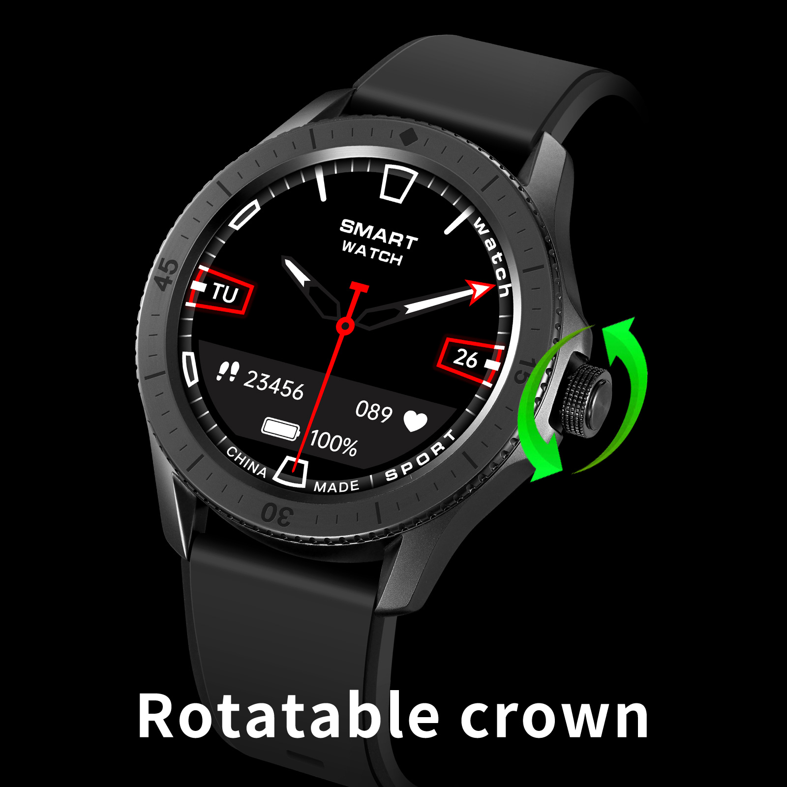 S244 smart watch ios android