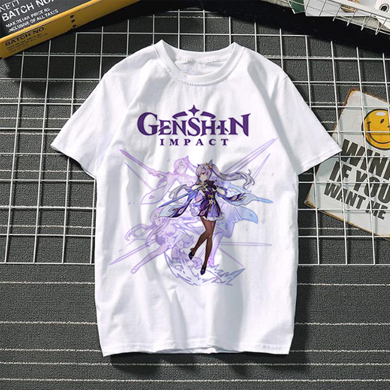 Yuanshin short-sleeved 3D casual trendy T-shirt