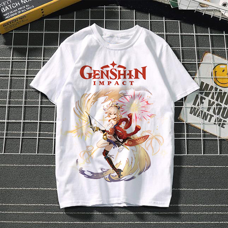 Yuanshin short-sleeved 3D casual trendy T-shirt
