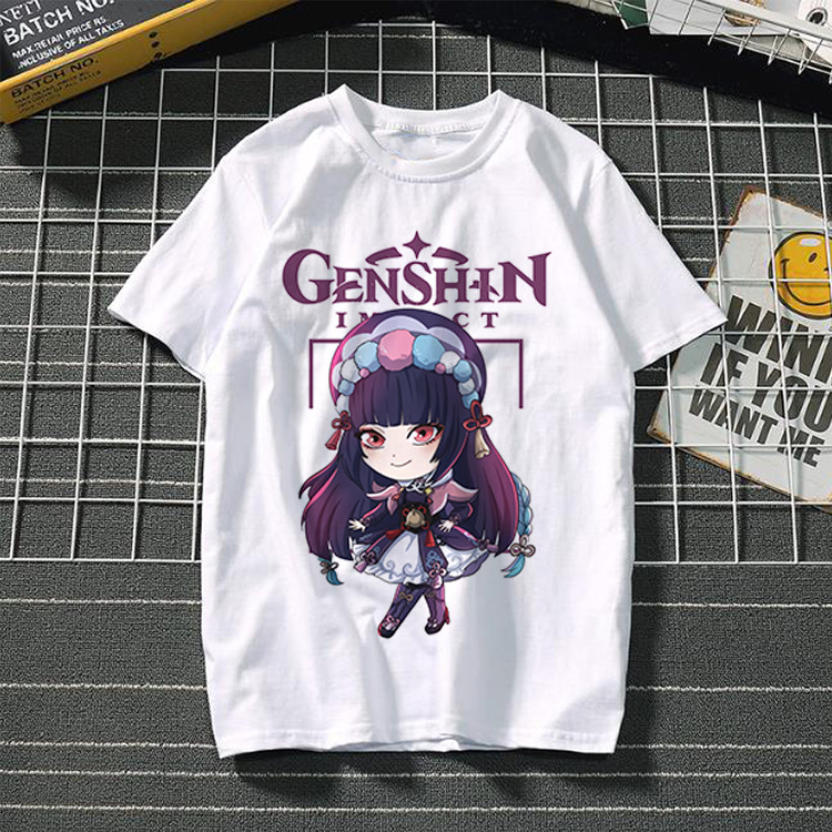 Yuanshin short-sleeved 3D casual trendy T-shirt
