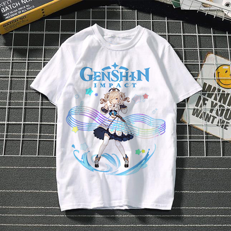 Yuanshin short-sleeved 3D casual trendy T-shirt