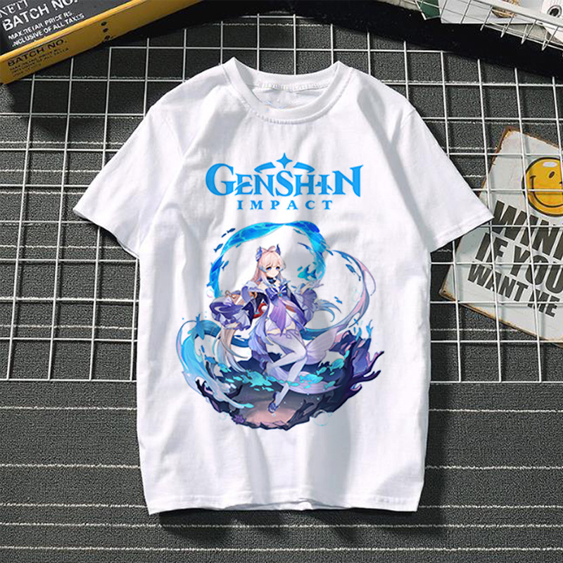Yuanshin short-sleeved 3D casual trendy T-shirt