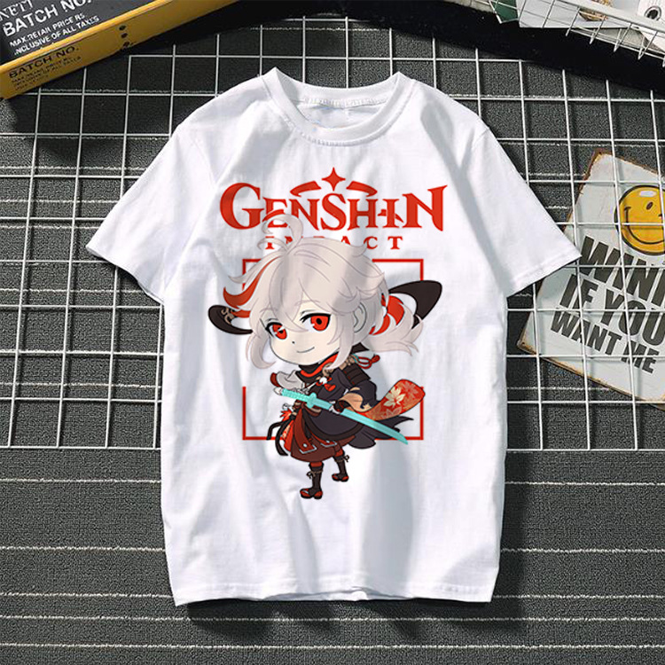 Yuanshin short-sleeved 3D casual trendy T-shirt