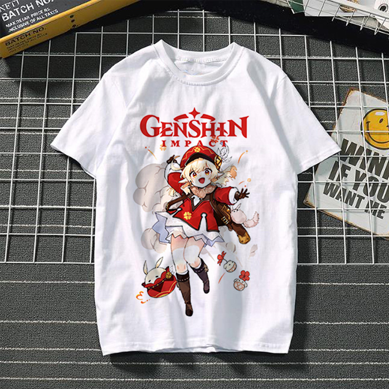 Yuanshin short-sleeved 3D casual trendy T-shirt