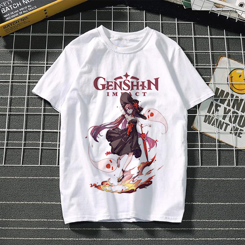 Yuanshin short-sleeved 3D casual trendy T-shirt