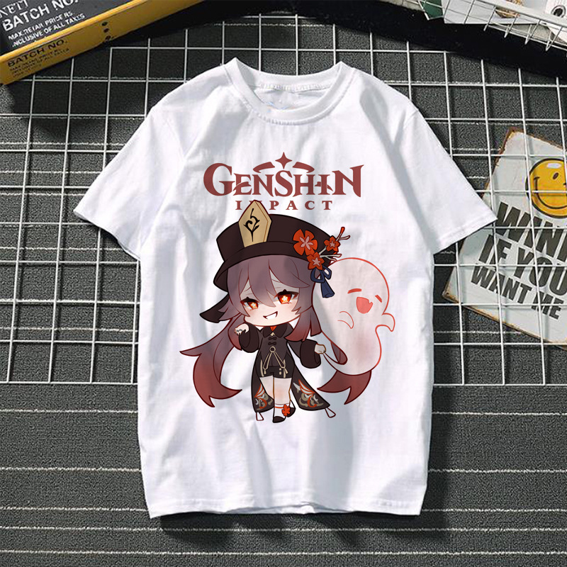 Yuanshin short-sleeved 3D casual trendy T-shirt