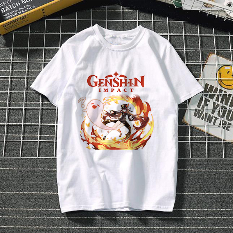 Yuanshin short-sleeved 3D casual trendy T-shirt