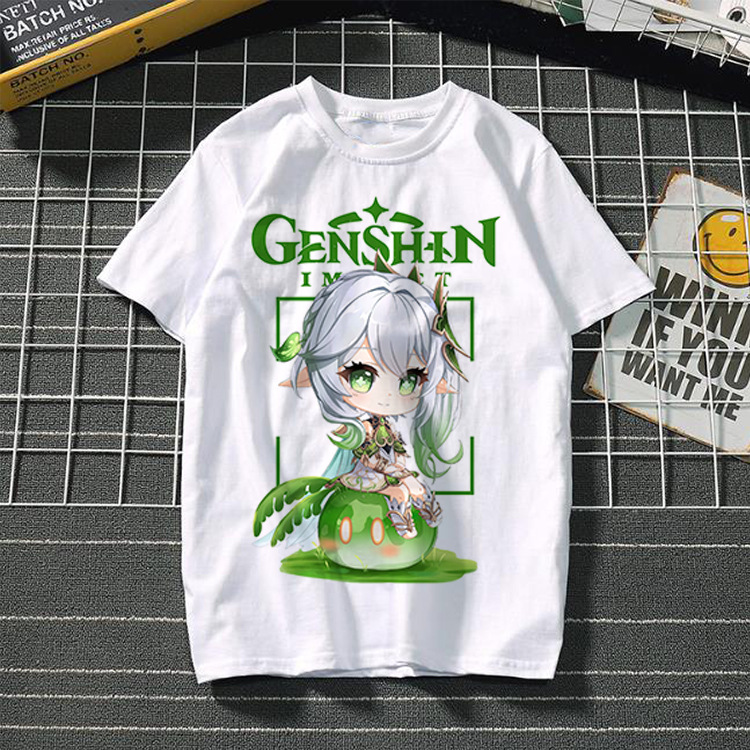 Yuanshin short-sleeved 3D casual trendy T-shirt