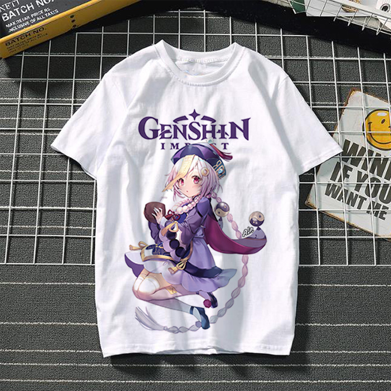 Yuanshin short-sleeved 3D casual trendy T-shirt