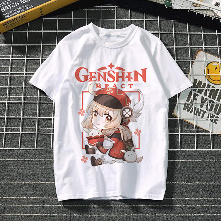 Yuanshin short-sleeved 3D casual trendy T-shirt