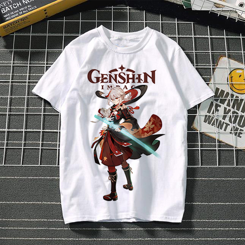 Yuanshin short-sleeved 3D casual trendy T-shirt
