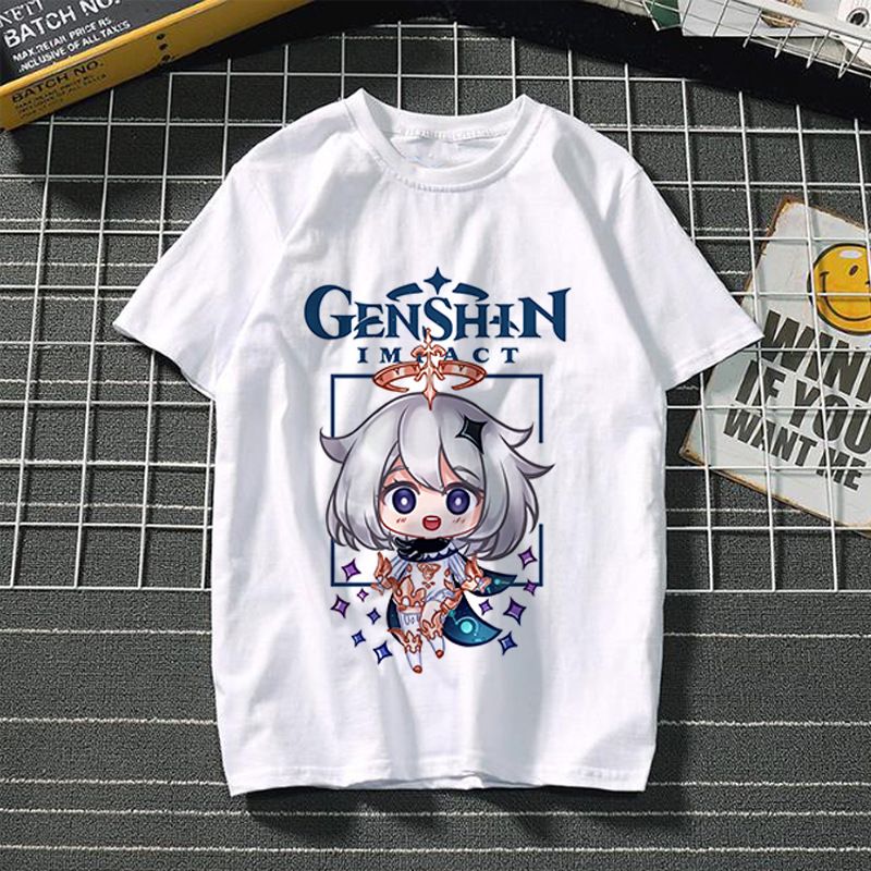 Yuanshin short-sleeved 3D casual trendy T-shirt