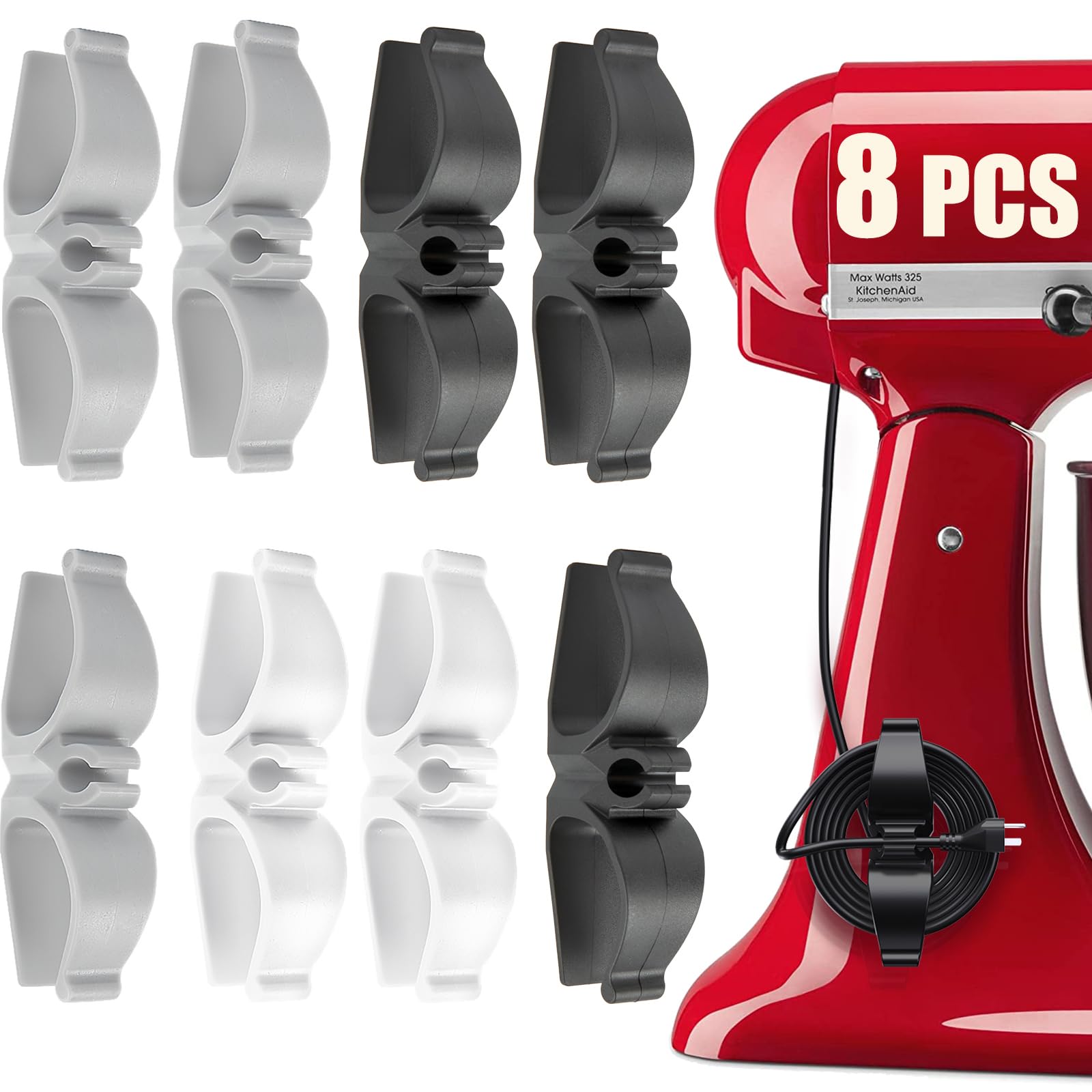 Appliance Cord Organizer – Self-Adhesive Cable Holder for a Clutter-Free Kitchen