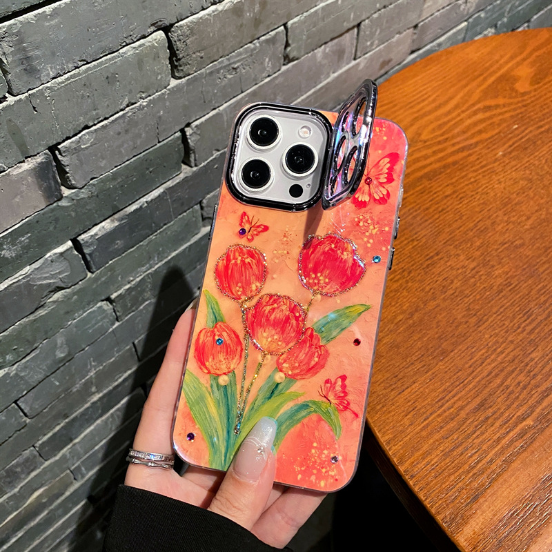 New Sparkling Tulip Phone Case
