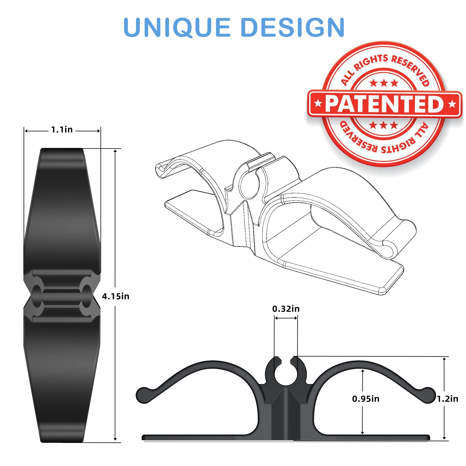 Appliance Cord Organizer – Self-Adhesive Cable Holder for a Clutter-Free Kitchen