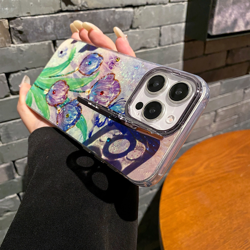 New Sparkling Tulip Phone Case