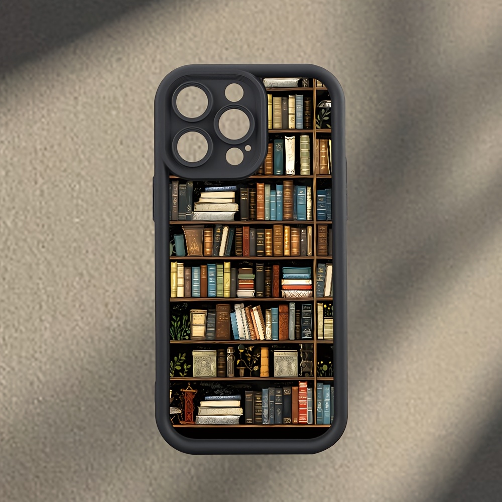 3D Bookshelves Phone Case