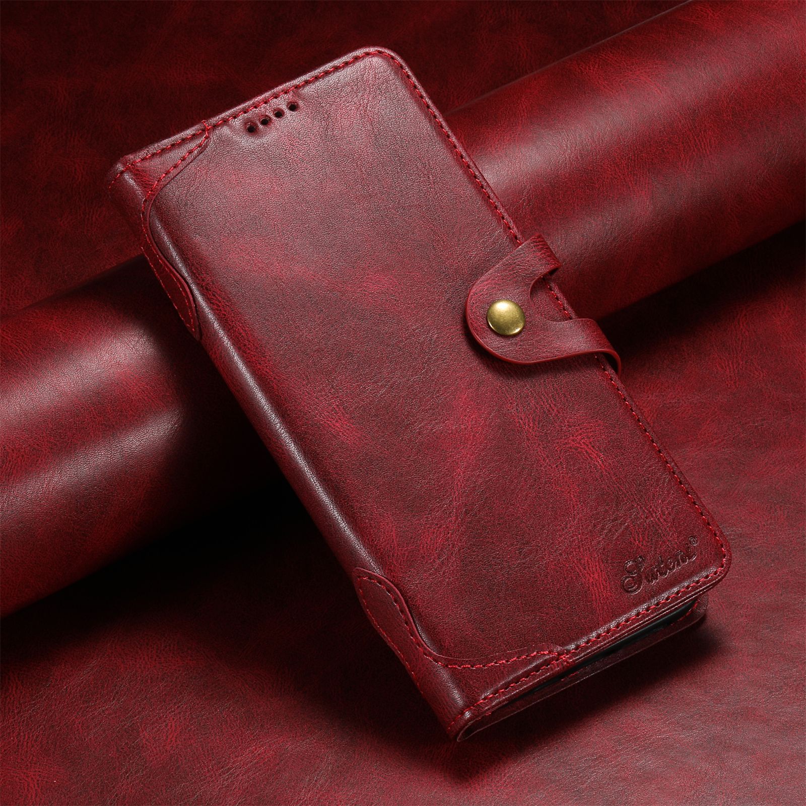 Flip Leather Card Holder Wallet Phone Case