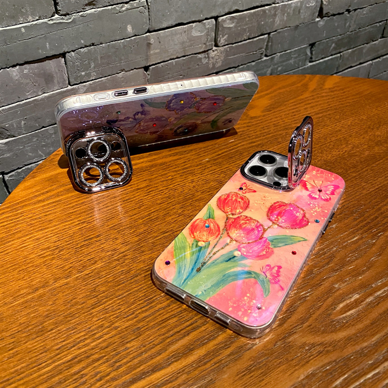 New Sparkling Tulip Phone Case