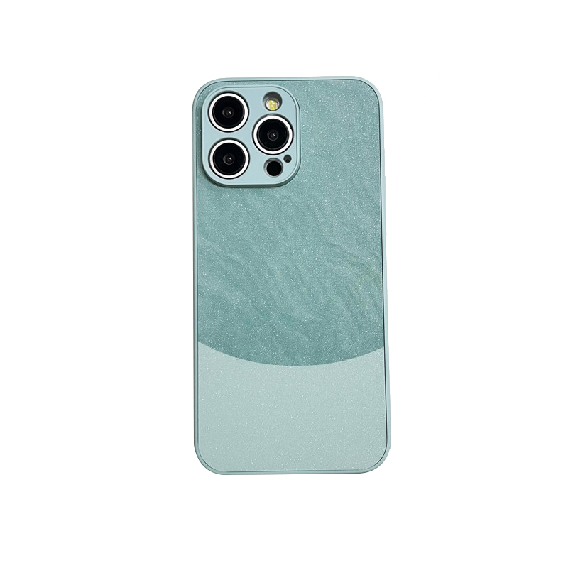 New Glitter Marble Two-tone Phone Case