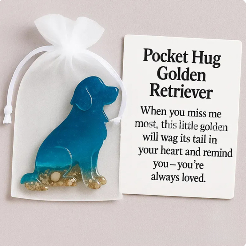 Dachshund Pocket Hug – Heartwarming Gift with Inspirational Card