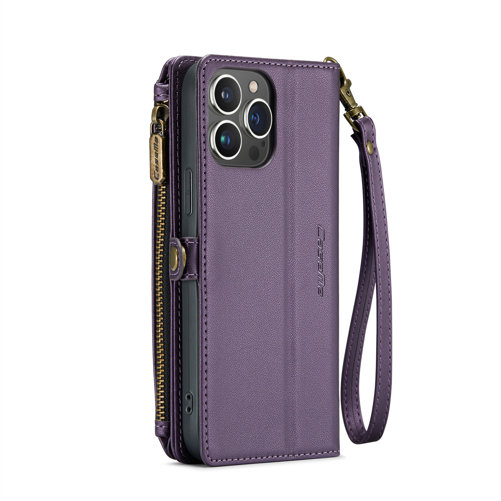 Magnetic Flip Crossbody Wallet with 10 Card Slots & Shoulder Strap – RFID Blocking For Samsung S20-25 Series