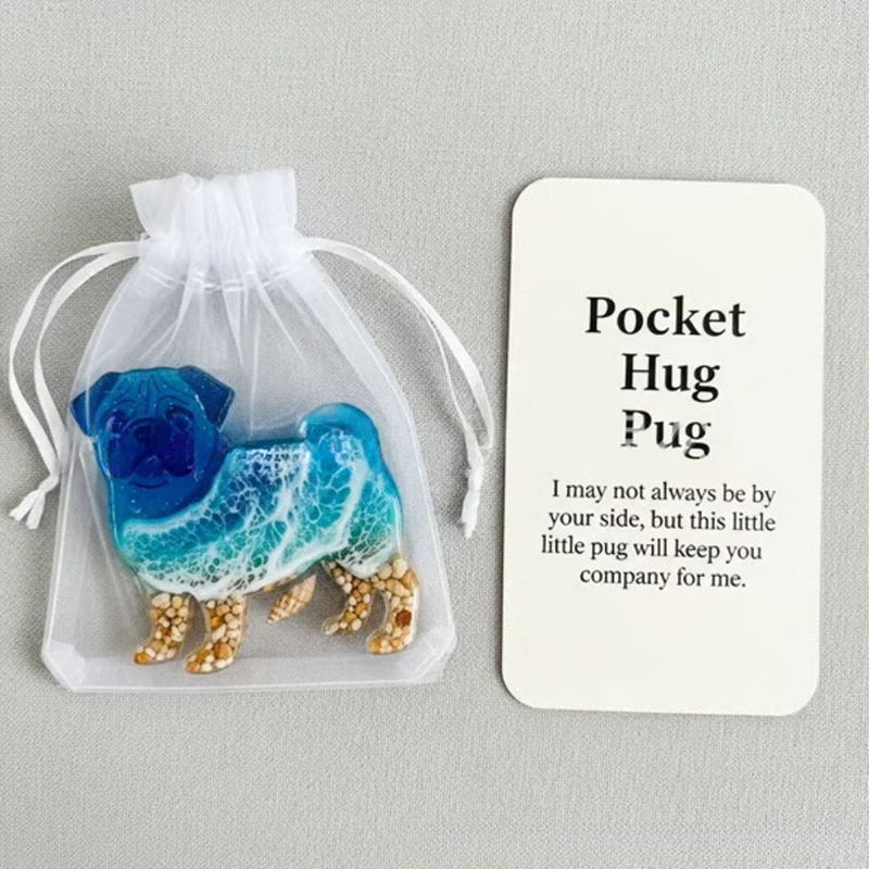 Dachshund Pocket Hug – Heartwarming Gift with Inspirational Card