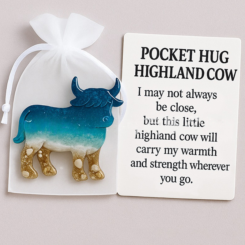 Dachshund Pocket Hug – Heartwarming Gift with Inspirational Card