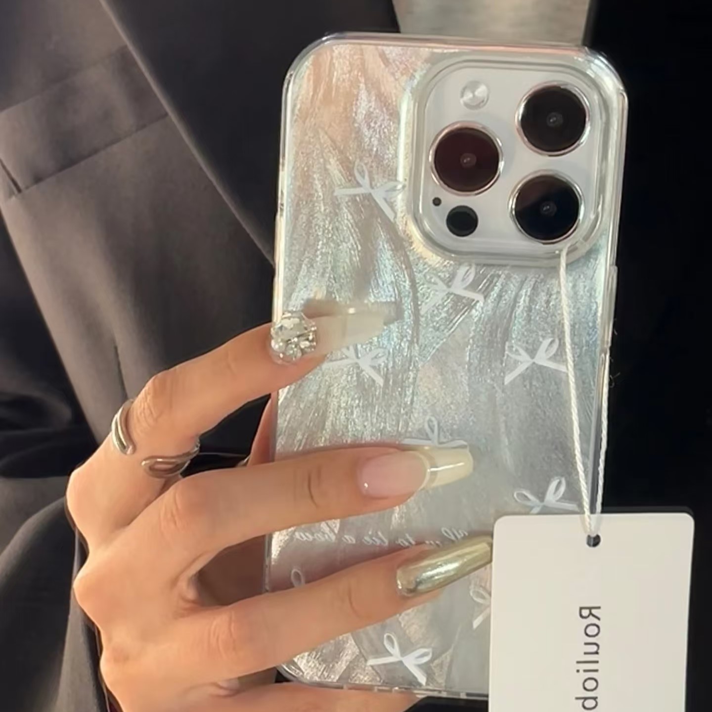 New Simple Bowknot Phone Case