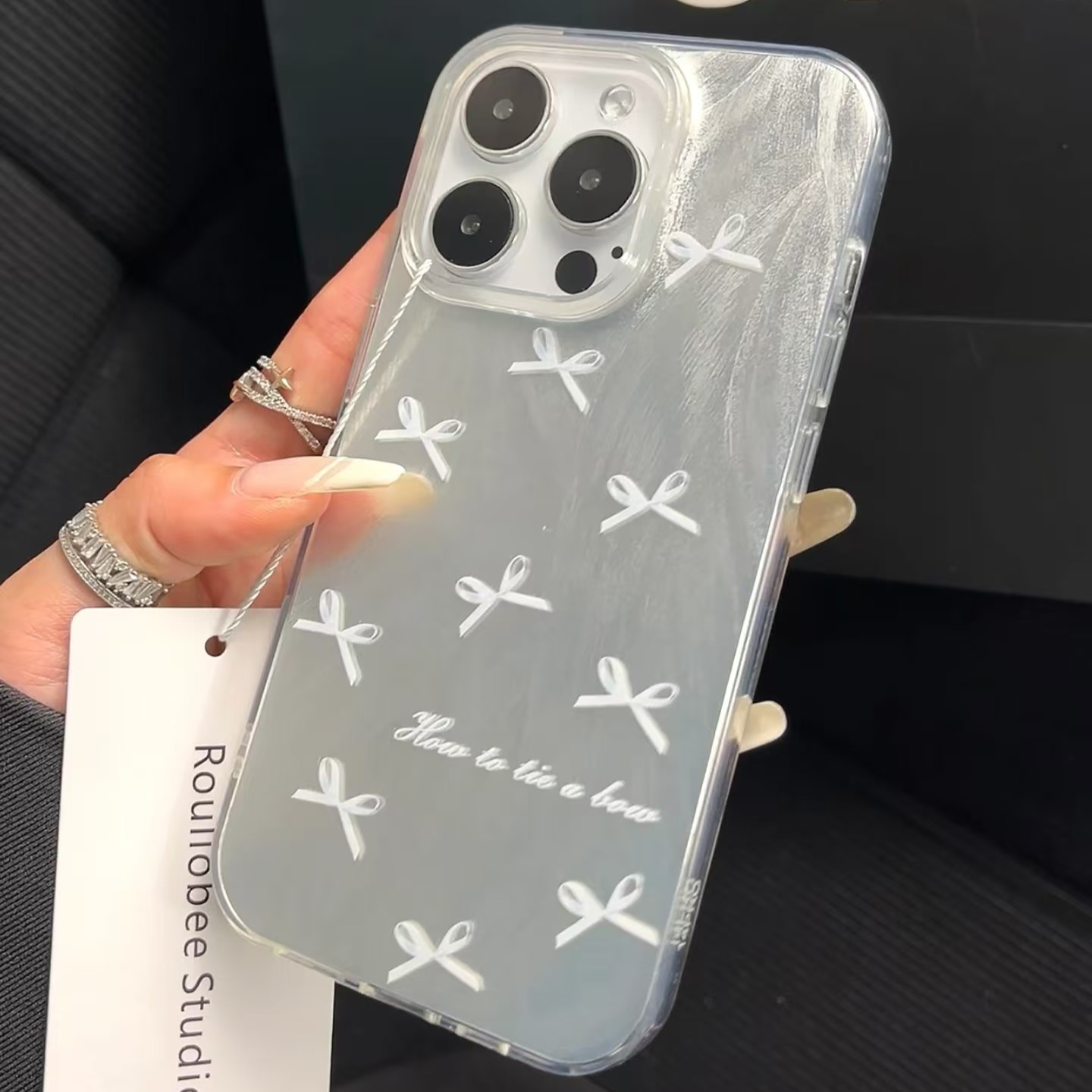 New Simple Bowknot Phone Case