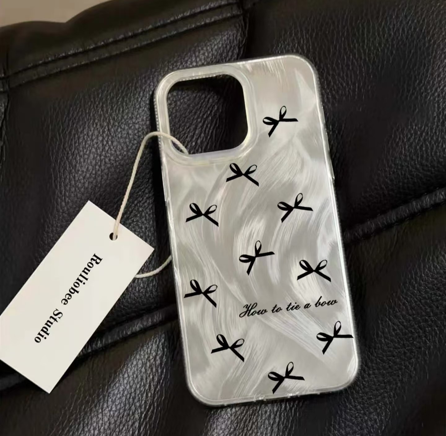 New Simple Bowknot Phone Case