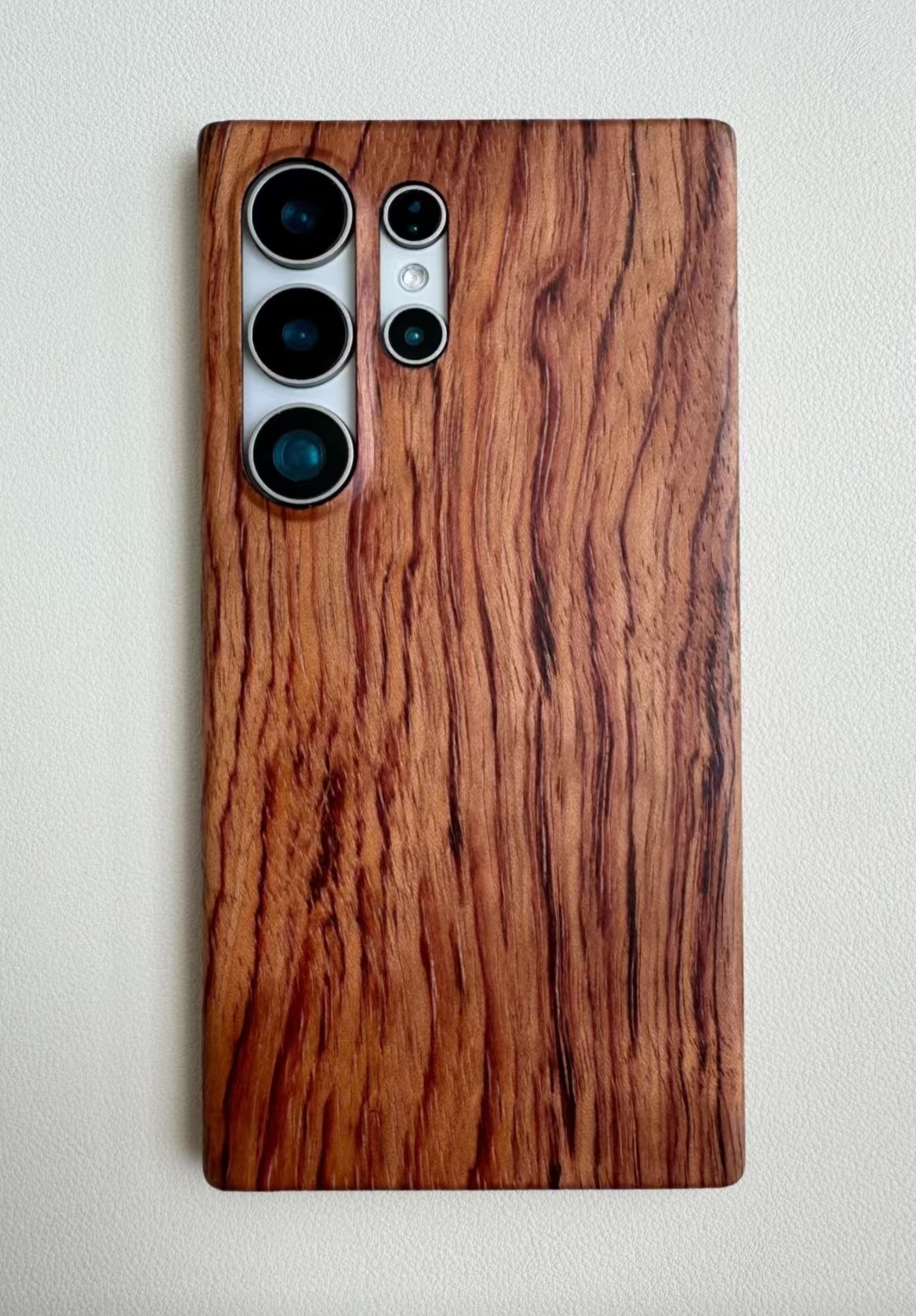 Real Wood Texture Phone Case For Samsung S22-25 Series