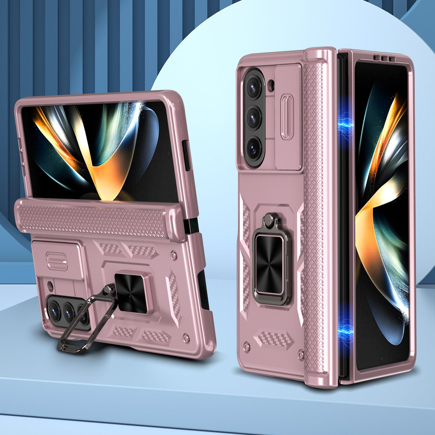 ArmorTech Foldable Hinge Case for Samsung Z Fold /Flip Series – Heavy-Duty Mecha Design