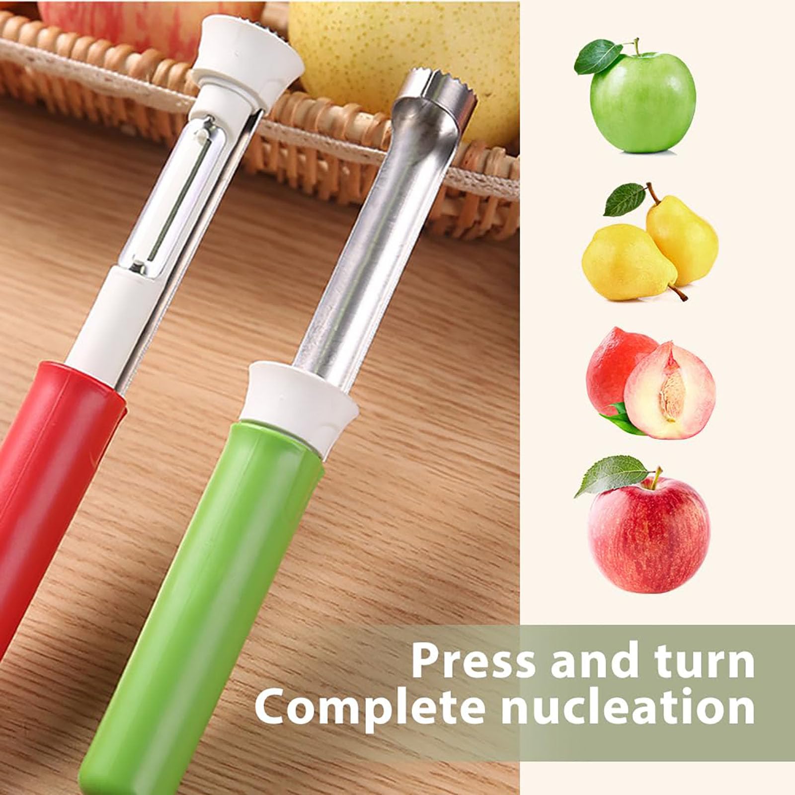 2 in 1 Premium Apple Coring Tool