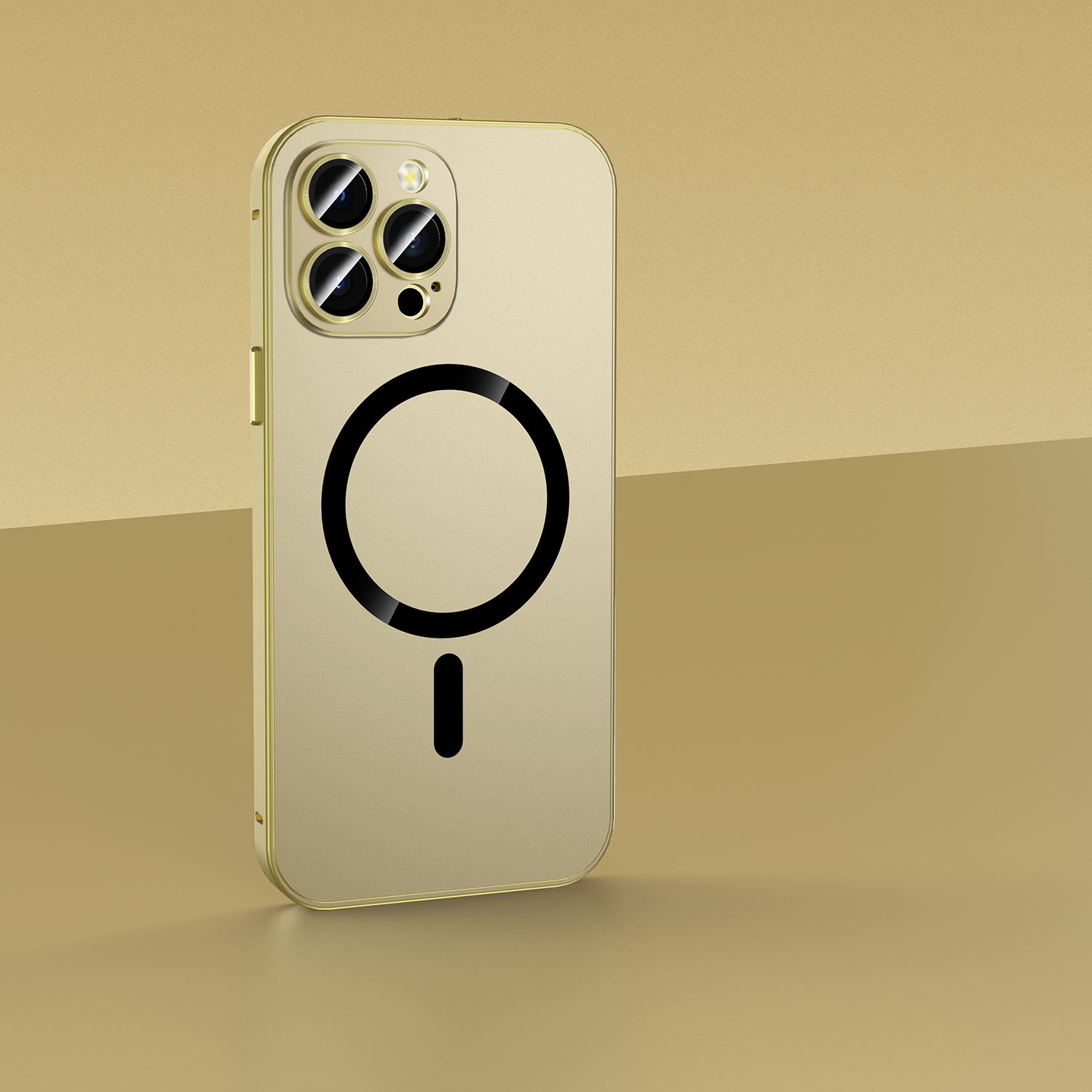 Magnetic Metal Snap-On Phone Case: Style Meets Security