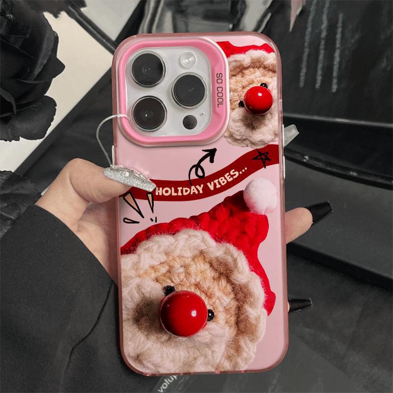 New Red Nosed Santa Phone Case