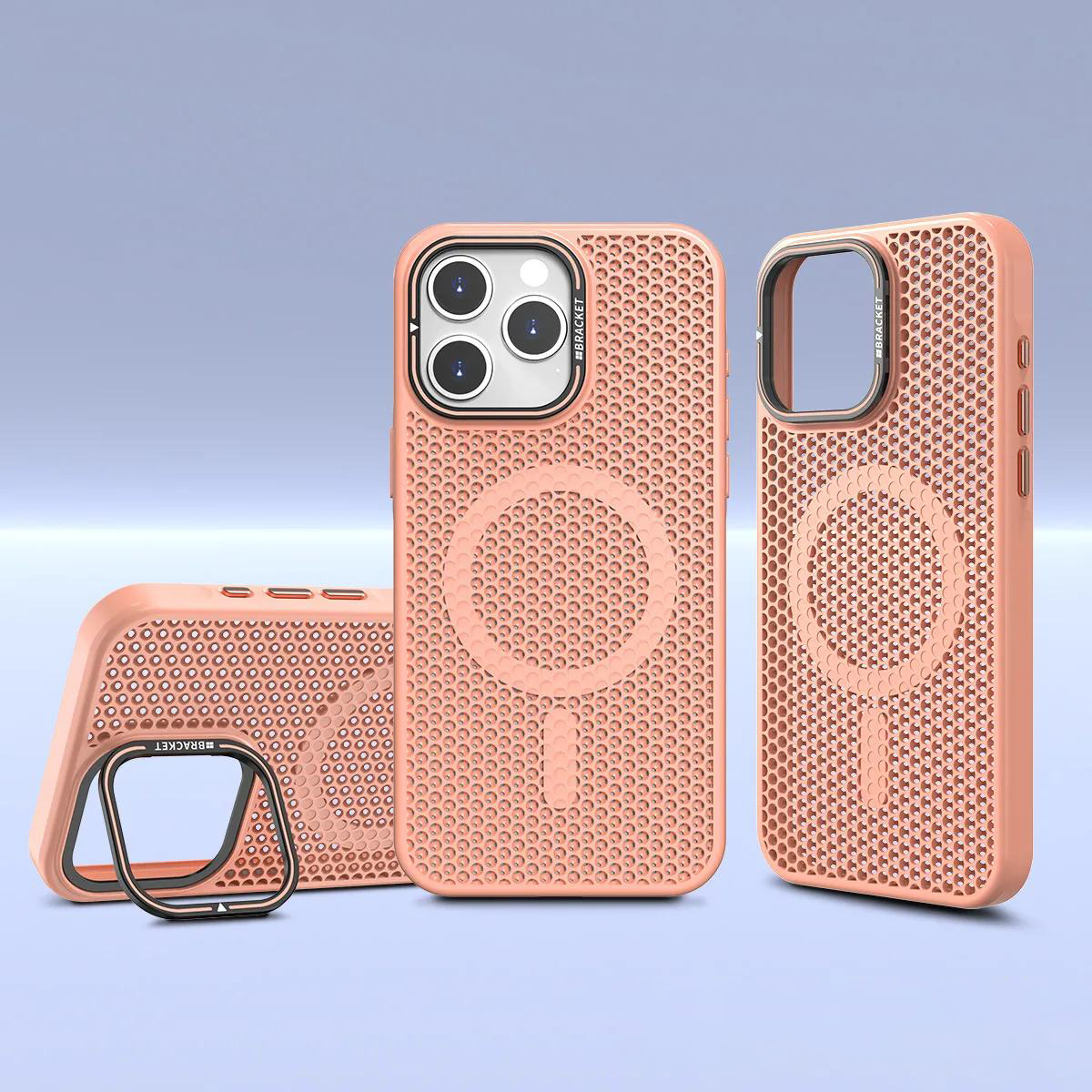 New Summer Honeycomb Cooling Phone Case