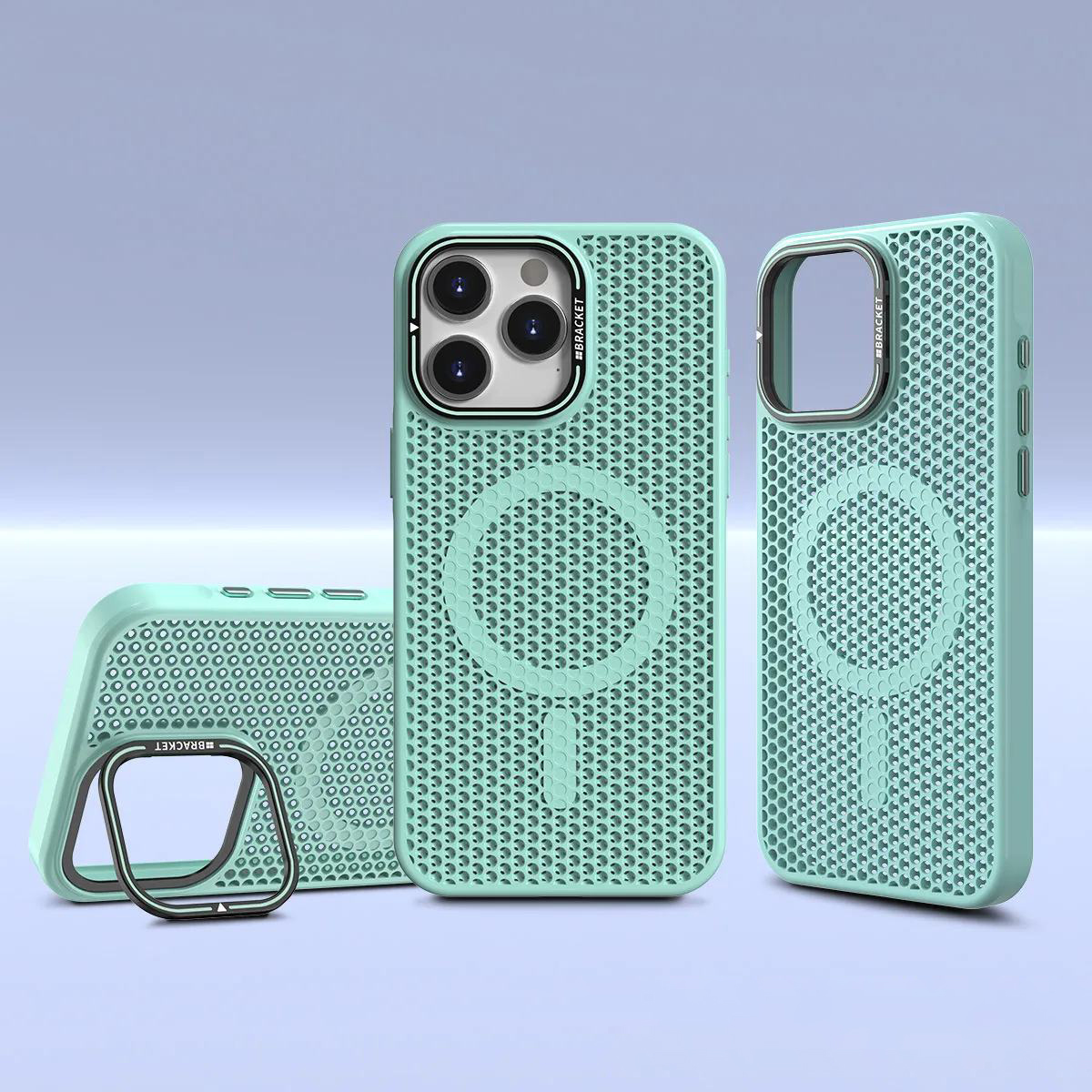 New Summer Honeycomb Cooling Phone Case