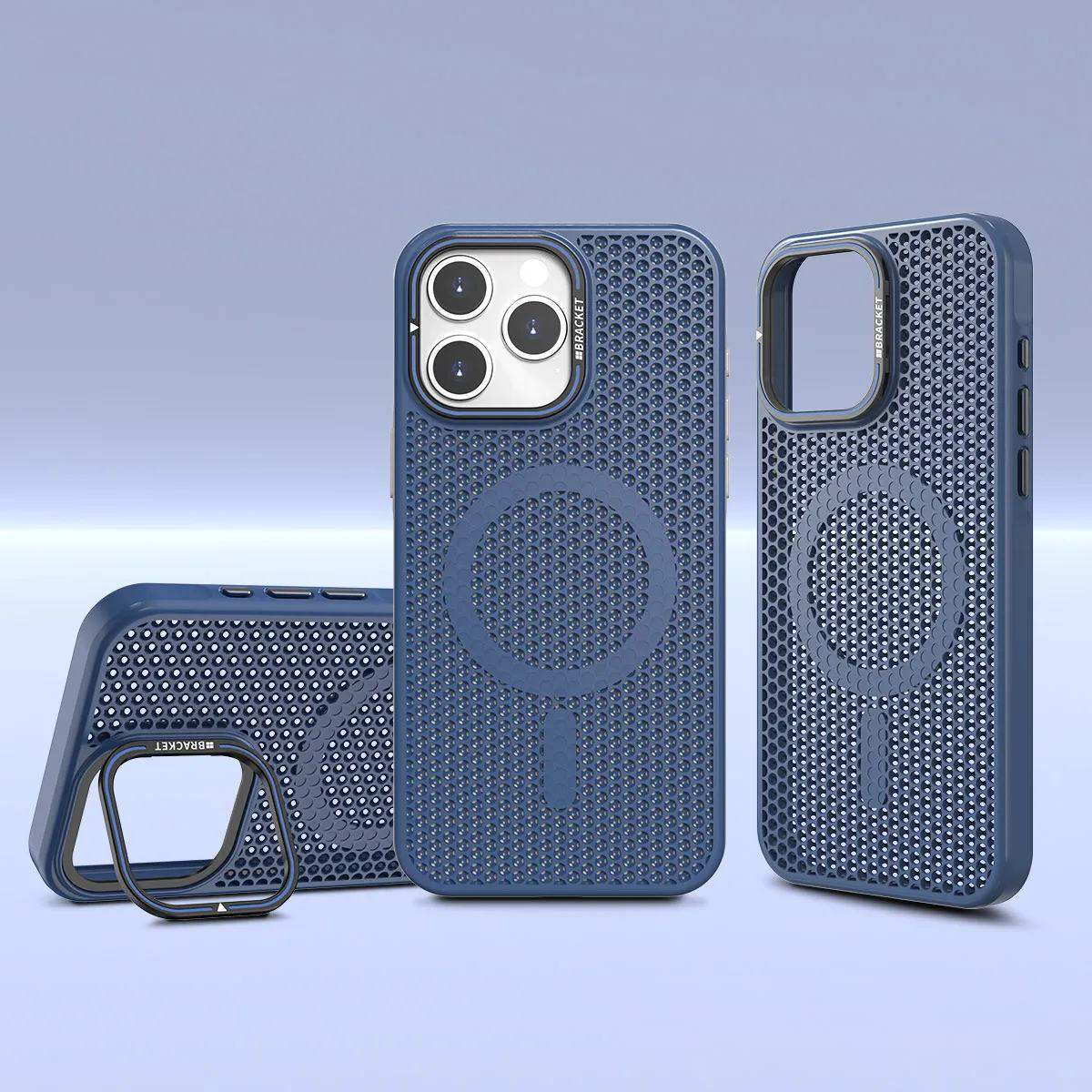 New Summer Honeycomb Cooling Phone Case