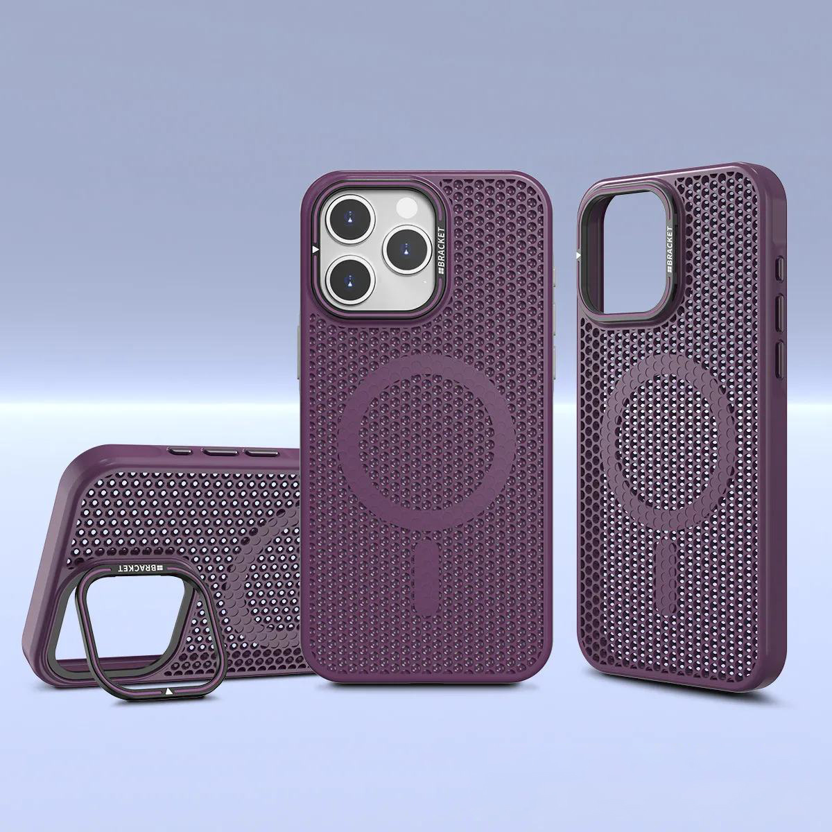 New Summer Honeycomb Cooling Phone Case