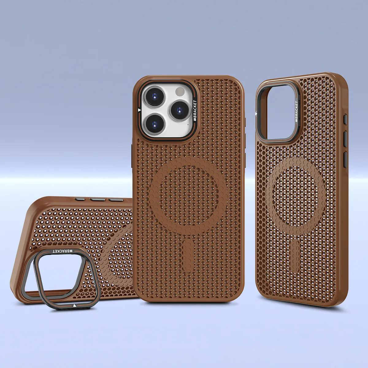 New Summer Honeycomb Cooling Phone Case
