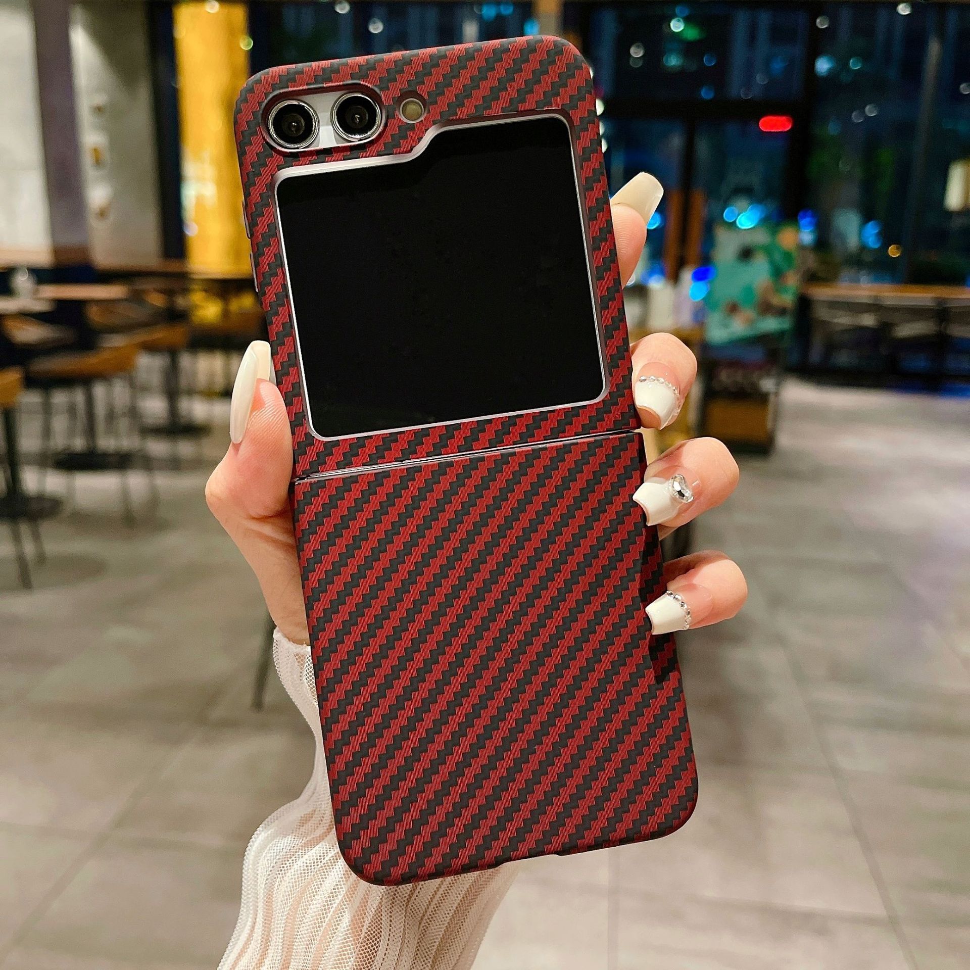 Carbon Fiber Case for Samsung Galaxy Z Flip & Z Fold Series