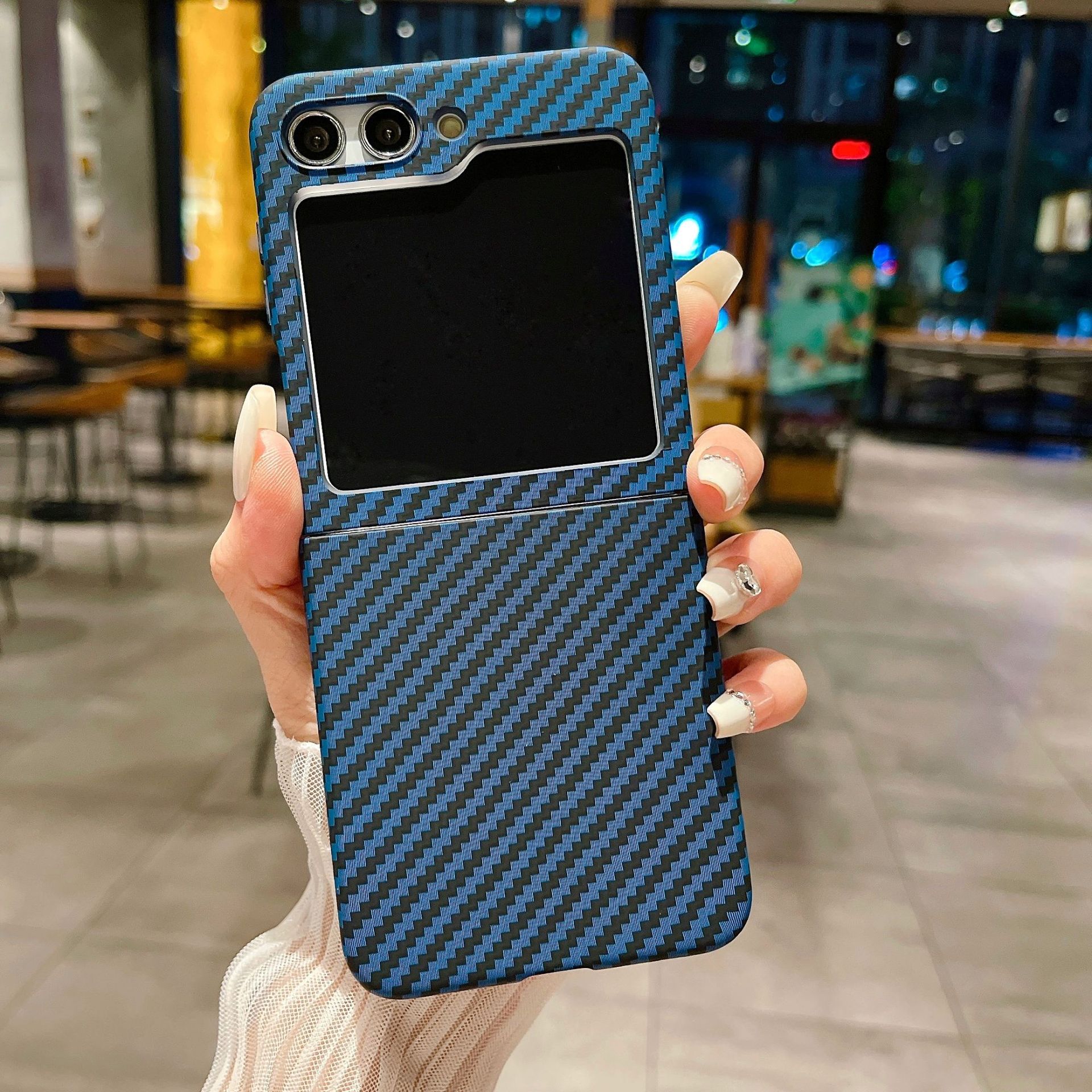 Carbon Fiber Case for Samsung Galaxy Z Flip & Z Fold Series